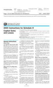 Instructions for Schedule D, Form 1040