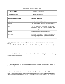 Siddhartha study guide questions answers novel units
