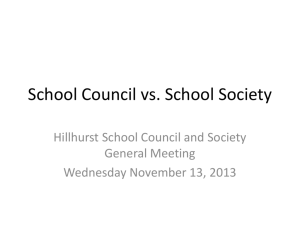 School Council vs School Society – What's the Difference