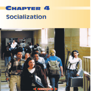 Sociology and You Chapter 4 - Socialization - Hatboro