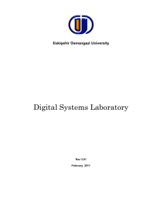 Digital Systems Laboratory - ESOGU Electrical