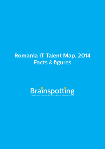 Romania IT Talent Map, 2014