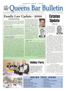 January 2009 - Queens County Bar Association