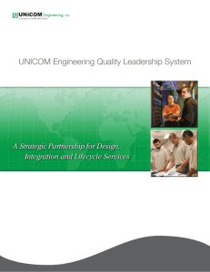 UNICOM Engineering Quality Leadership System