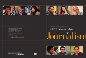 CUNY Graduate School - New York City News Service