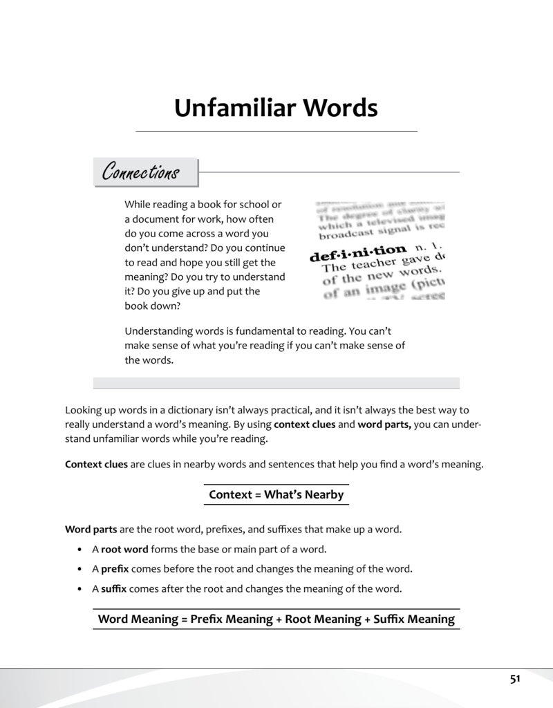 connections-unfamiliar-words