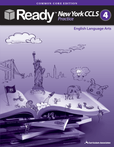 Ready New York CCLS Practice Student Book 4