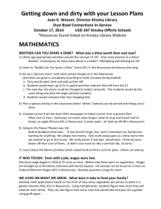 dust bowl connections teacher in-service, grades 1