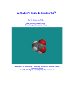 A Student's Guide to Spartan '04