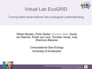 Virtual Lab EcoGRID