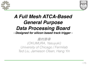 A Full Mesh ATCA-Based General Purpose Data Processing Board
