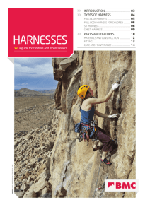 104 BMC Harnesses - A Guide For Climbers And Mountaineers V5