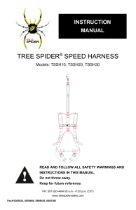 tree spider® speed harness