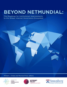 beyond netmundial - Center for Democracy and Technology