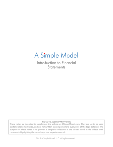 A Simple Model