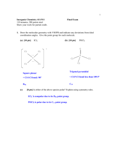 Inorganic Chemistry 411/511