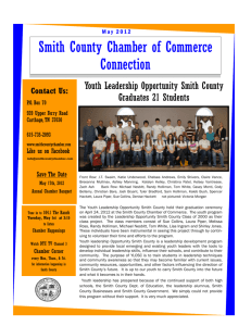 Smith County Chamber of Commerce Connection