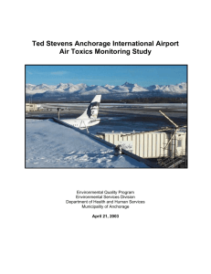 Ted Stevens Anchorage International Airport Air Toxics Monitoring