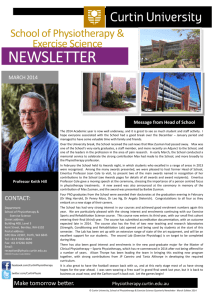 newsletter - Health Sciences