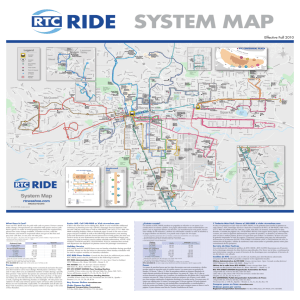 System Map - RTC Regional Transportation Commission