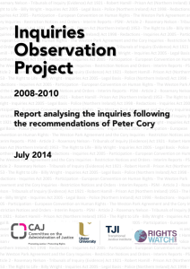 Inquiries Observation Project