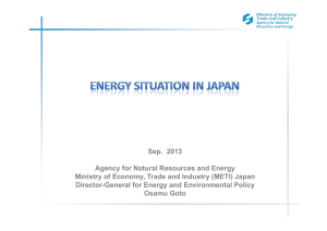 Agency for Natural Resources and Energy Ministry - EU