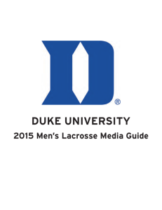 1 - Duke University Athletics