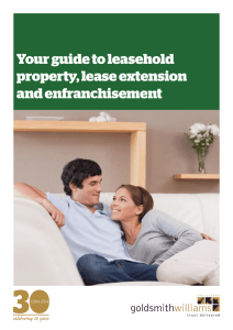free guide to leasehold property, lease extension and enfranchisement