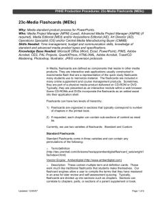 23c-Media Flashcards (ME9c)