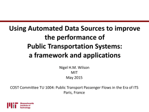 Using Automated Data Sources to improve the performance