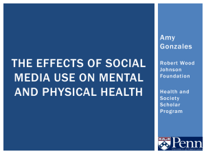 the effects of social media use on mental and physical health