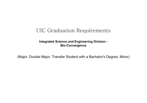 UIC Graduation Requirements