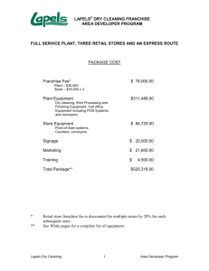 Lapels Area Developer Program Package