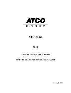 ATCO Ltd. 2011