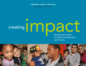Annual Report 2013 - Compass Family Services