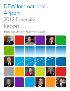 DFW International Airport 2012 Diversity Report
