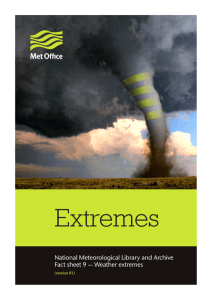 Extremes - Met Office