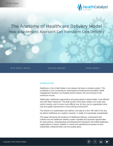 The Anatomy of Healthcare Delivery Model