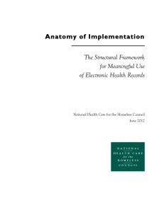 Anatomy of Implementation The Structural Framework for