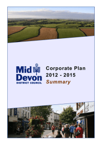 Corporate Plan Summary web version
