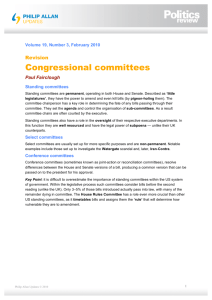 Congressional committees
