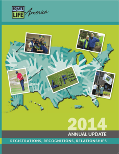 2014 Annual Update - Donate Life America