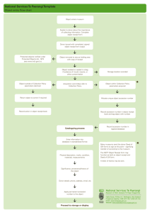 Object entry flow chart
