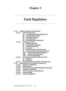 Fund Regulation - Practising Law Institute