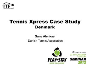 Tennis Xpress Case Study Denmark