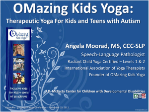 OMazing Kids Yoga - Oklahoma Autism Network