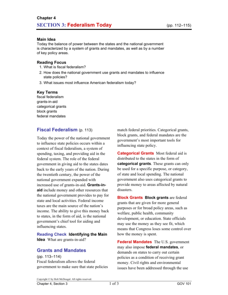 section-3-federalism-today