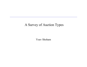 A Survey of Auction Types