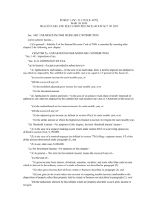 PUBLIC LAW 111-152 [H.R. 4872] MAR. 30, 2010 HEALTH CARE