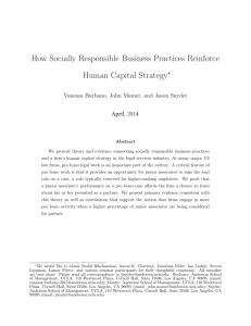 How Socially Responsible Business Practices Reinforce Human